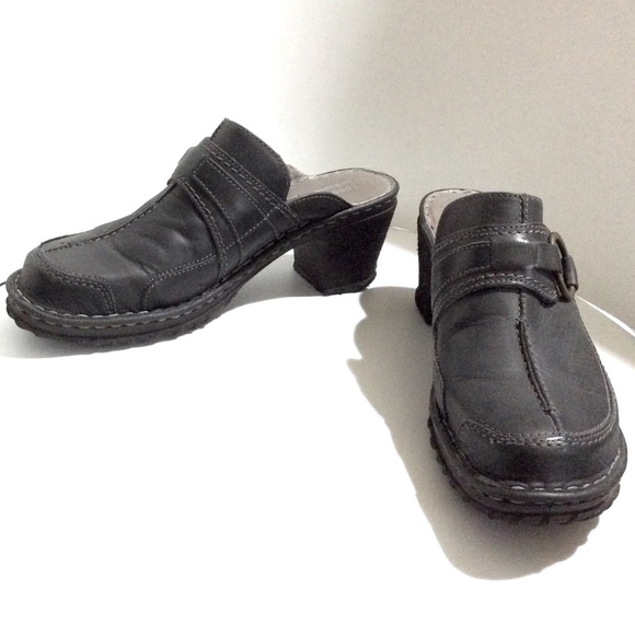 Josef Seibel leather Spirit of Nature mules - Picture 1 of 9